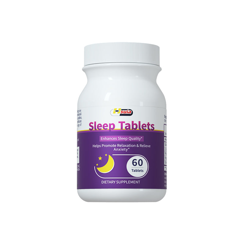 Hsuia Sleep Bottle | 1+4 Patented Sleep Aid Tablets | Regulates the Biological Clock